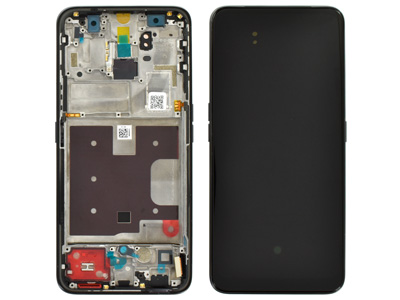 Oppo RENO 2Z Lcd + Touch Screen + Frame + Tasti Laterali Luminous Black