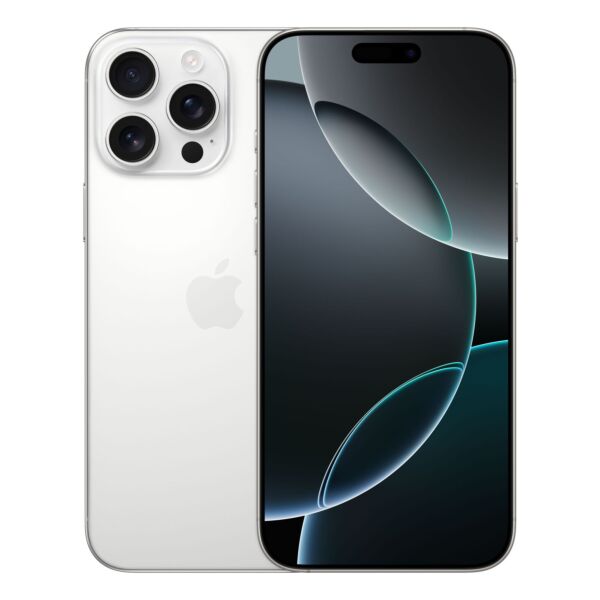 Apple iPhone 16 Pro Max (256 GB) Titanio Bianco - Grado Estetico: Eccellente - Batteria Oltre 85%