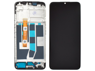 Oppo A16S LCD + Touch Screen + Frame Black (ECOSTORE)