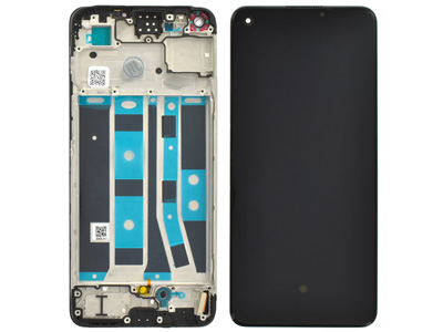 Oppo A78 4G Lcd + Touch Screen + Frame Black