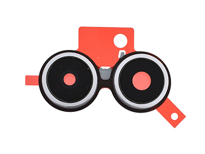 Oppo RENO 8 LITE 5G Vetrino Camera Posteriore + Adesivo Rainbow Spectrum