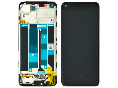 Realme REALME 8 PRO Lcd + Touchscreen + Frame + Switch Tasti Laterali Black