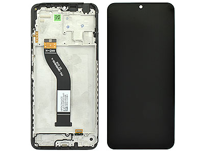 Xiaomi REDMI 14C Lcd + Touch Screen + Frame + Switch Tasti Laterali Black