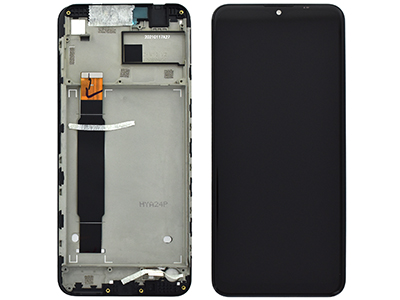 Wiko POWER U10 Lcd + Touchscreen + Frame Black