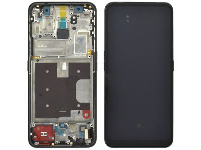 Oppo RENO 2Z Lcd + Touchscreen + Frame + Tasti Laterali Sky White