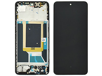 Realme 14 5G Lcd + Touch Screen + Frame + Swich Tasti Laterali Black-originale (ECOSTORE)