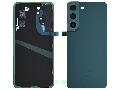 Samsung Galaxy S22 Cover Batteria + Vetrino Camera + Adesivi Green (ECOSTORE)