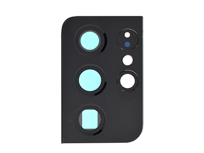 Samsung Galaxy S21 Ultra Cover Camera + Vetrino Phantom Black (ECOSTORE)