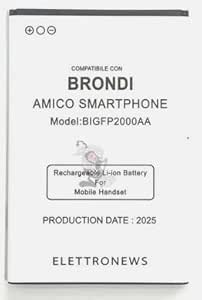 Brondi AMICO SMARTPHONE BATTERIA COMPATIBILE (ECOSTORE)