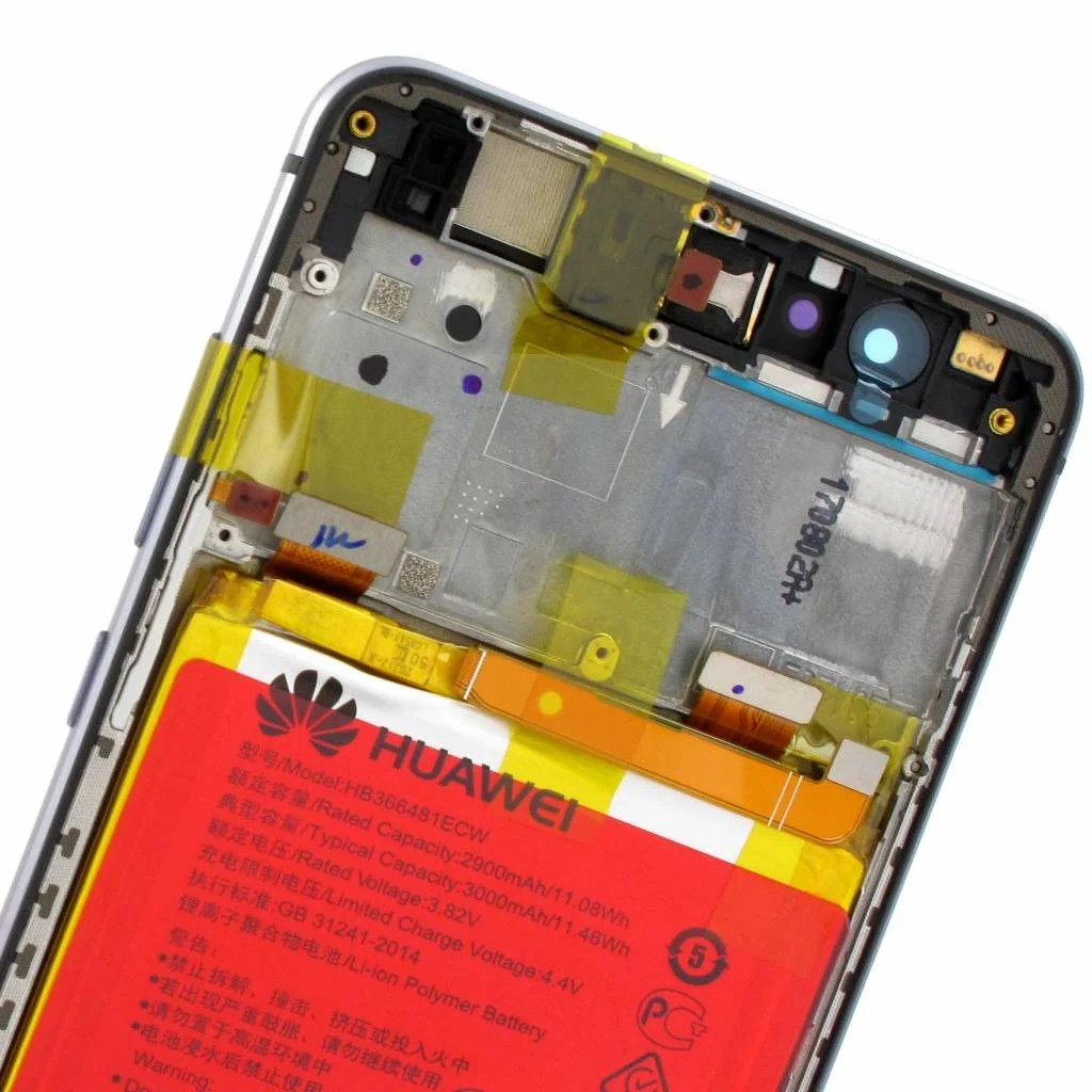 Huawei P10 Lite Display Touch Originale Nero + Batteria