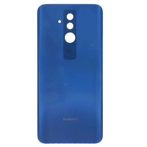 Huawei Mate 20 Lite Cover batteria + Vetrino Camera + Lettore Impronta Blu ( ECOSTORE)