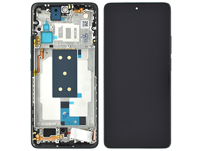 Xiaomi 11T 5G Lcd + Touchscreen + Frame + Tasti Laterali Meteorite Grey