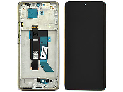 Xiaomi REDMI NOTE 14 PRO 5G Lcd + Touch Screen + Frame + Tasti Laterali Lavender Purple