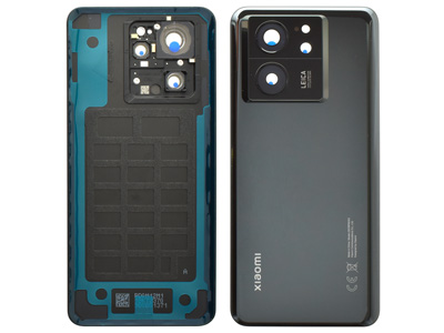 Xiaomi 13T Pro Cover Batteria + Vetrino Camera + Adesivi Black (ECOSTORE)