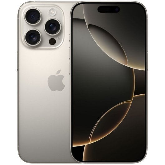Apple iPhone 16 Pro (256 GB) Titanio Naturale - Grado Estetico: Buono - Batteria Oltre 85%