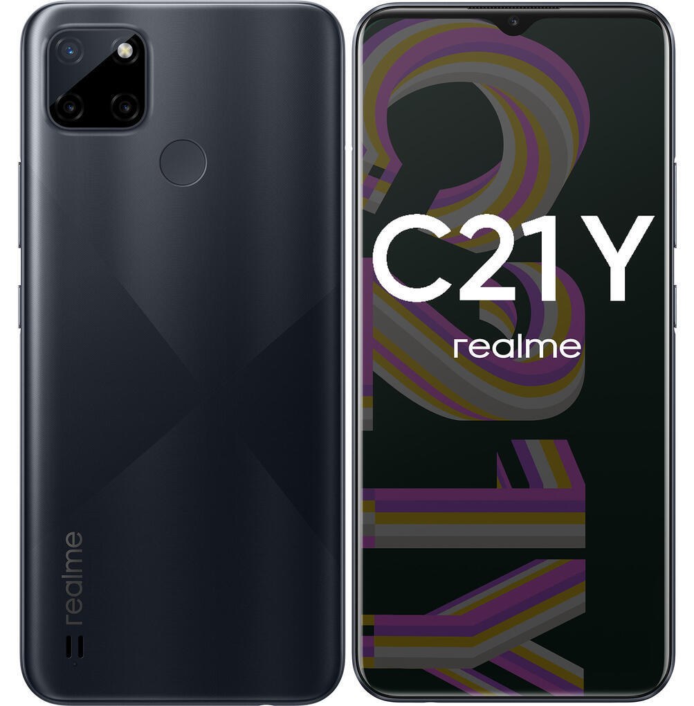 Realme C21Y (64 GB) Nero - Grado Estetico: Buono - Batteria Standard