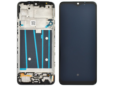 Oppo A91 LCD + Touch Screen + Frame Black (ECOSTORE)