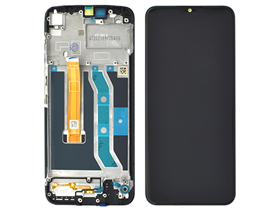 Realme REALME C25Y Lcd + Touch Screen + Frame Black