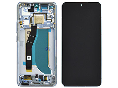 Xiaomi 14T PRO 5G Lcd + Touch Screen + Frame + Tasti Laterali Titan Blue