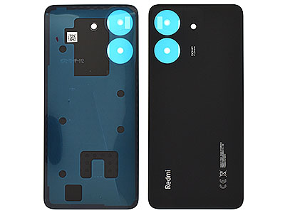 Xiaomi REDMI 13C 4G Cover Batteria + Adesivi Midnight Black