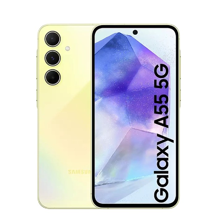 Samsung Galaxy A55 5G (256 GB) Giallo - Grado Estetico: Buono - Batteria Standard