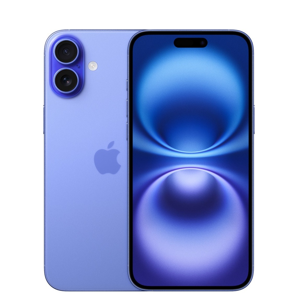 Apple iPhone 16 (128 GB) Blu Oltremare - Grado Estetico: Buono - Batteria Nuova