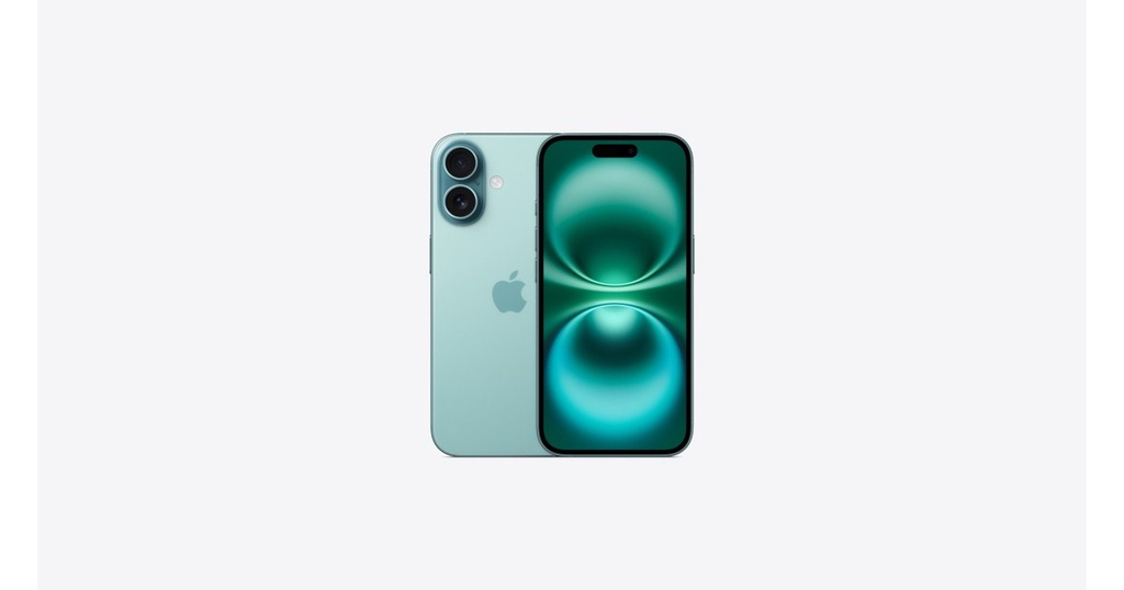 Apple iPhone 16 (256 GB) Verde Acqua - Grado Estetico: Buono Plus - Batteria Oltre 85%