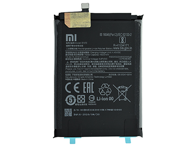 Xiaomi Redmi Note 9 Pro - BATTERIA ORIGINALE (ECOSTORE)
