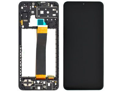 Samsung Galaxy A13 (A136) LCD + Touchscreen + Frame + Suoneria + Altoparlante Nero (ECOSTORE)