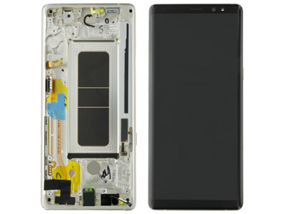 Samsung Galaxy Note 8 LCD + Touchscreen + Frame + Altoparlante Oro  (ECOSTORE)