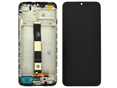 Xiaomi Redmi 9AT LCD + Touch Screen + Frame - Nero - Compatibile (ECOSTORE)
