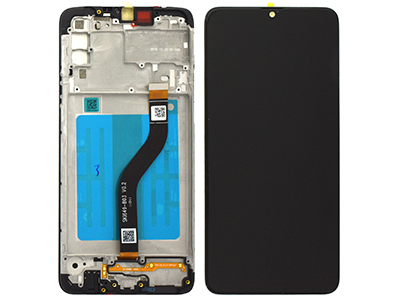 Samsung Galaxy A20S  LCD + Touchscreen + Frame Nero (ECOSTORE)