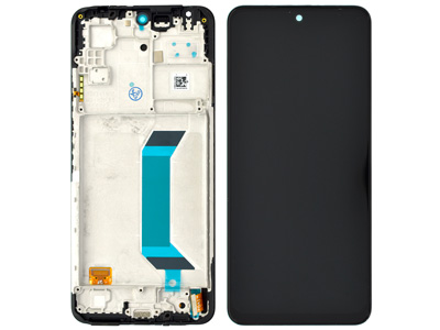 [XMRN125DSCN] Xiaomi Redmi Note 12 LCD + Touchscreen + Frame Nero - Compatibile (ECOSTORE)