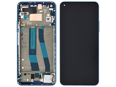 [XM11L5DSOB] Xiaomi 11 Lite 5G Nero LCD + Touchscreen + Frame Blu (ECOSTORE)