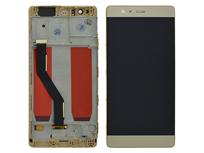 [HWHP9PDSCO] Huawei P9 Plus LCD + Touchscreen + Frame Oro - Compatibile
