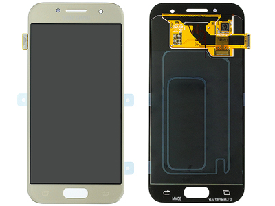 [SGA317DSOO] Samsung Galaxy A3 2017 LCD + Touchscreen Oro (ECOSTORE)