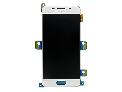 [SGA136DSOB] Samsung Galaxy A3 2016 LCD + Touchscreen Bianco (ECOSTORE)