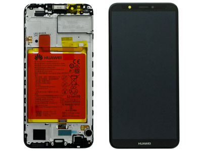 [HWHY78DSON] Huawei Y7 LCD + Touchscreen + Frame Nero ( ECOSTORE)