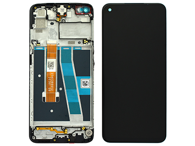 [OA72DPONF] Oppo A72 LCD + Touch Screen + Frame Black (ECOSTORE)