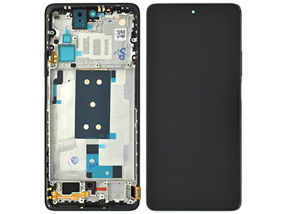 [XMM11TPDSMGC] Xiaomi 11T Pro LCD + Touch screen + Frame + Tasto Volume Meteorite Gray (ECOSTORE)