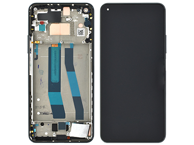[XMMI11L5DSNO] Xiaomi 11 Lite 5G NE LCD + Touchscreen + Frame + Tasto Volume Truffle Black (ECOSTORE)