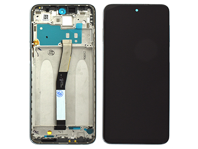 [XMRN9PDSGWC] Xiaomi Redmi Note 9 Pro LCD + Touch Screen + Frame Glacier White (ECOSTORE)