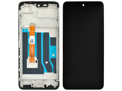 [RERC55DSCN] Realme C55 LCD + Touchscreen + Frame Nero Compatibile