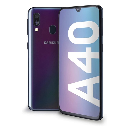 [SAMGALA4064NR33] Samsung Galaxy A40 (64 GB) Nero - Grado Estetico: Buono - Batteria Standard