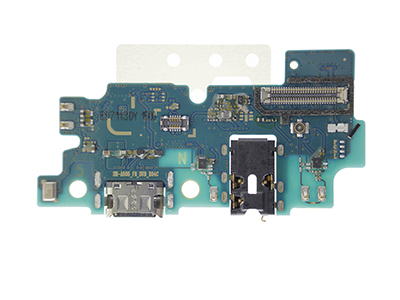 [SGA500CRMIO] Samsung Galaxy A50 Sub Board + Plug In + Jack Audio + Microfono **Vers. B04C**(Eco Store)