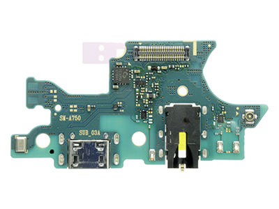 [SGA718CJMO] Samsung Galaxy A7 2018 Sub Board + Plug In + Jack Audio + Microfono