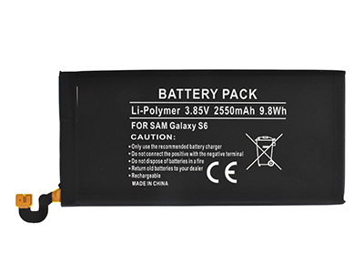[SMS6BATC] Samsung Galaxy S6 Batteria Compatibile