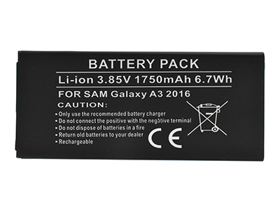 [SMGA36BATC] Samsung Galaxy A3 2016 Batteria Compatibile