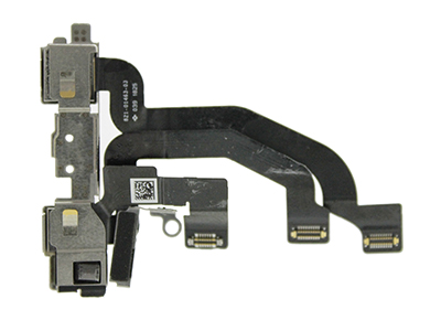 [IP00XSFCC] Apple iPhone XS Flat Cable + Camera Frontale + Sensore Infrarossi Recuperare e saldare sensore Originale