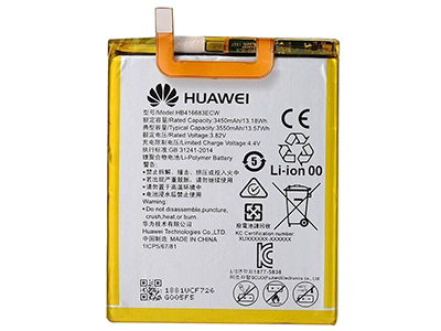[HWNX6PBTO] Huawei Nexus 6P Batteria Originale (Sifar)